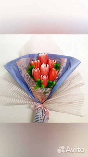 Мыльные букеты