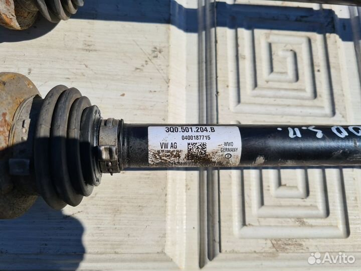 Привод вал задний правый Skoda Kodiak VW Tiguan 2