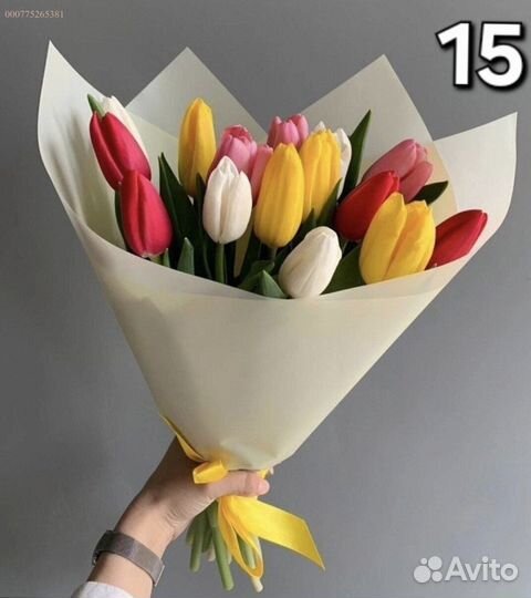 Букеты из тюльпанов (Арт.22461)