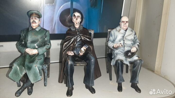 Ялтинская конференция. Сталин, Черчиль, Рузвельт