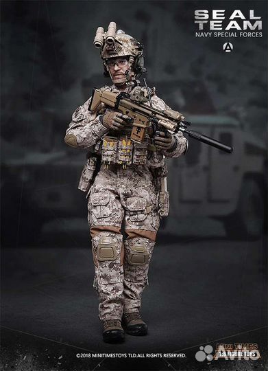 Коллекционная фигурка MiniTimes US seal team Navy