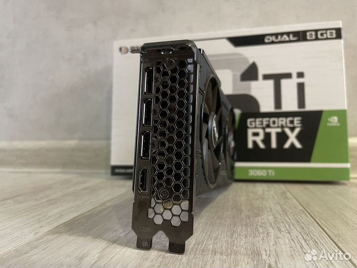 Видеокарта Palit Dual OC RTX3060 Ti 8GB