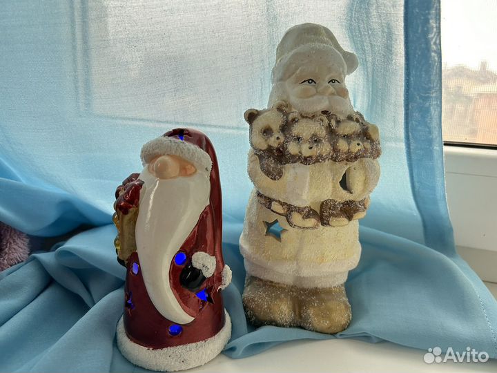 Статуэтки декор светильник новогодний Новый год