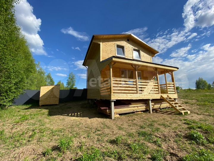 Дом 84 м² на участке 8 сот.