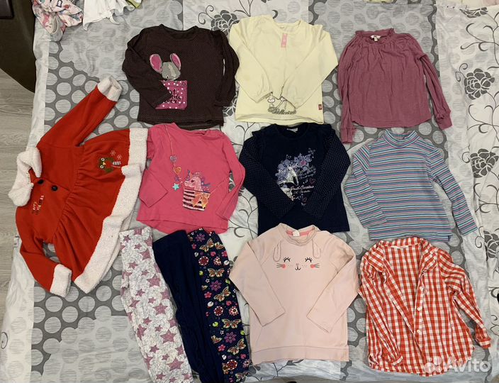 Детские вещи пакетом для девочек 98-104