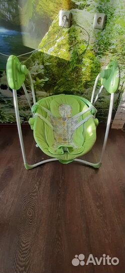 Электронные качели шезлонг