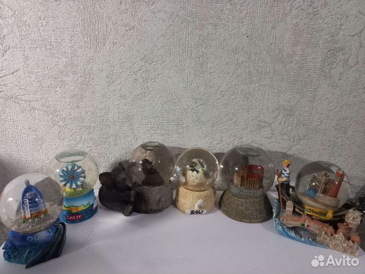 Снежный шар коллекция, шар со снегом