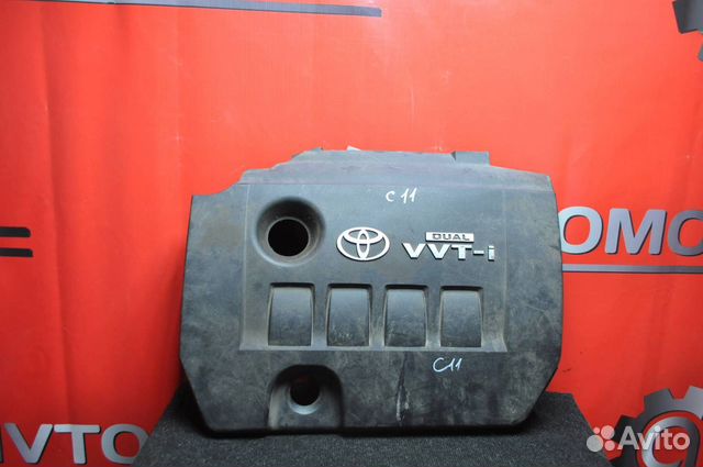 Крышка двс(декоративная) toyota auris ZRE151