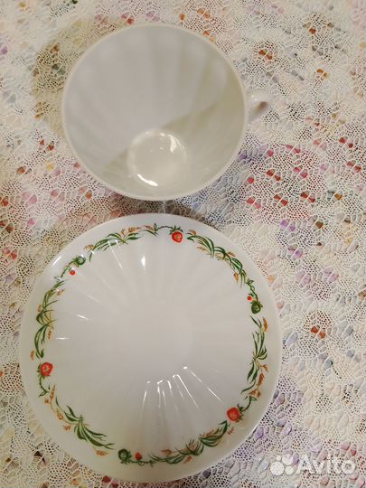 Чайная пара лфз, ручная роспись