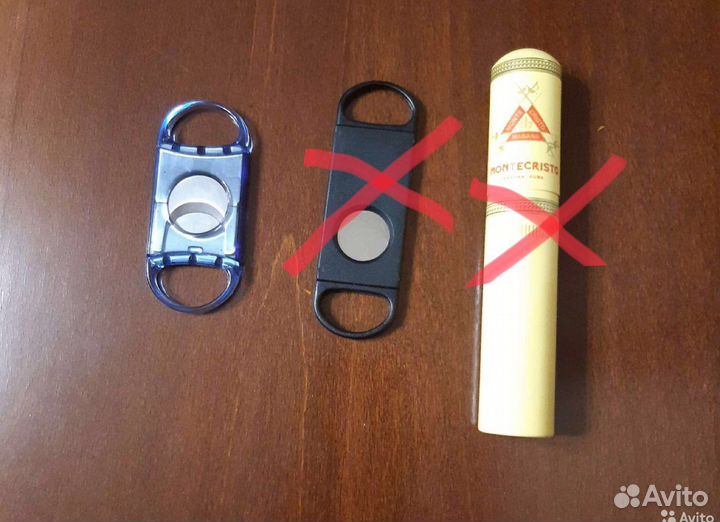 Гильотина для сигар, тубус для сигар