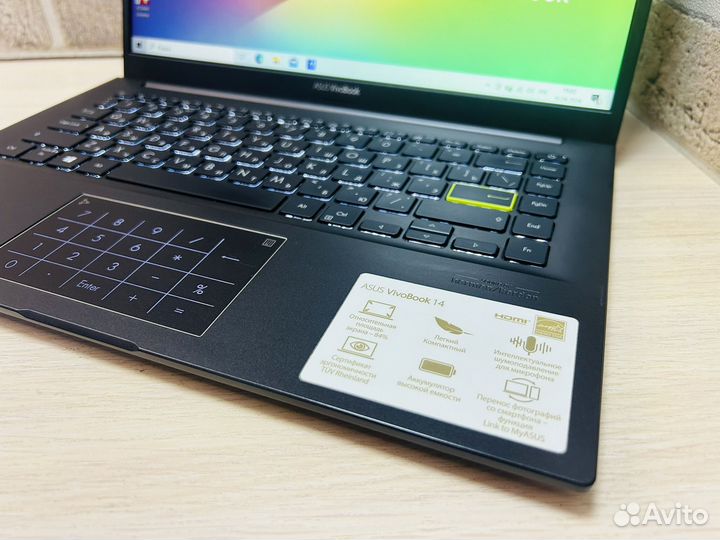 Металлический Asus 14