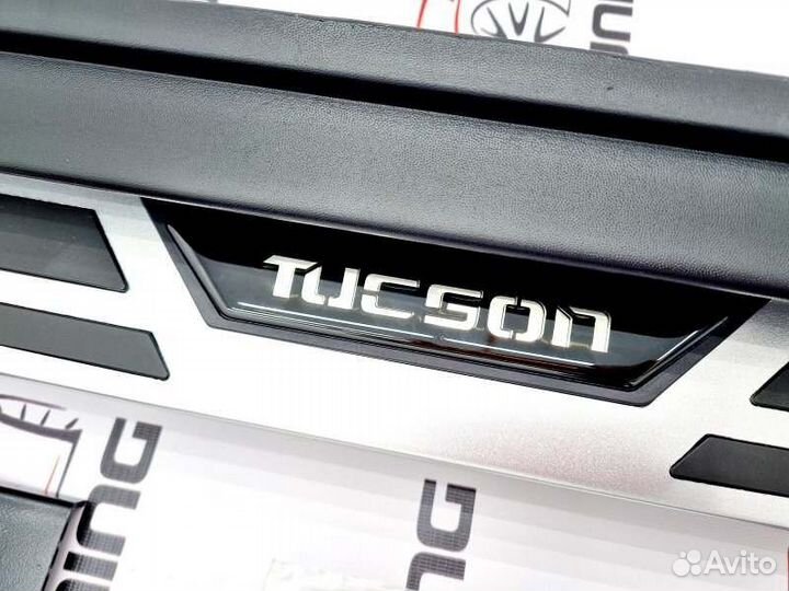 Пороги Hyundai Tucson 2015-2020 подножки туксон