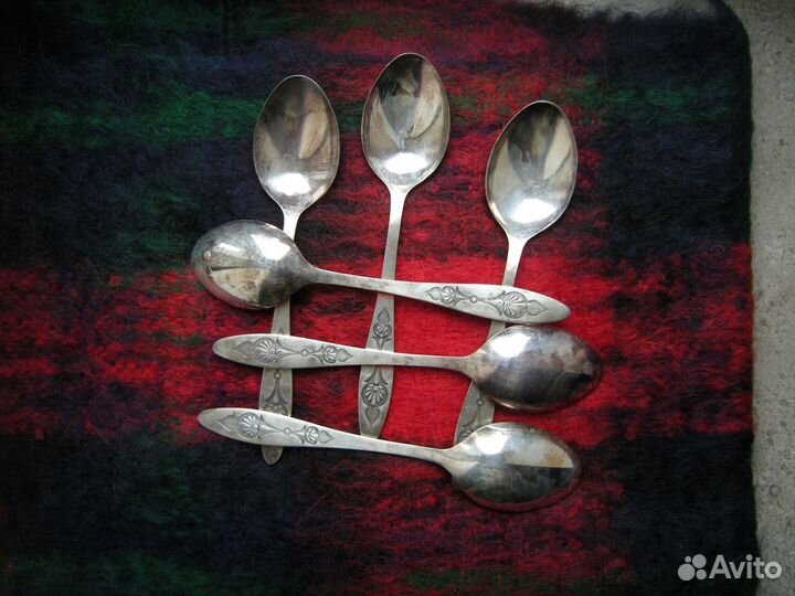 Ложки столовые мельхиор СССР
