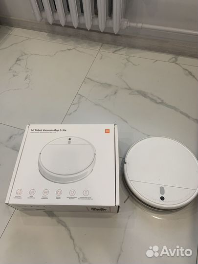 Моющий пылесос mi robot vacuum-Mop 2 lite
