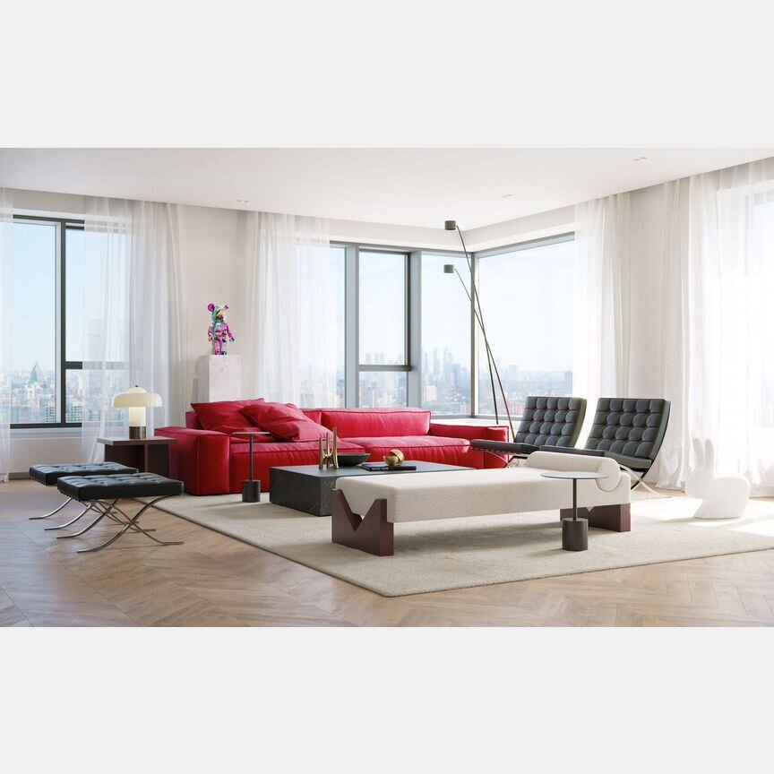 5-к. квартира, 206,6 м², 41/49 эт.