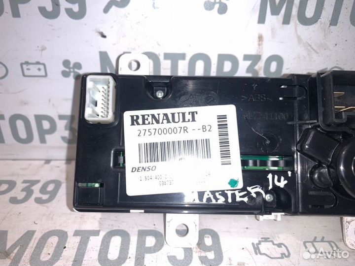 Блок переключения печки Renault Master 2.3 DCI M9T