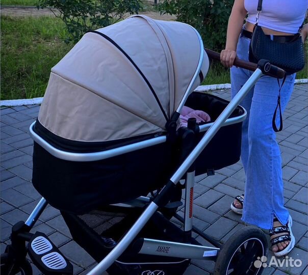 Коляска 2 в 1 бу