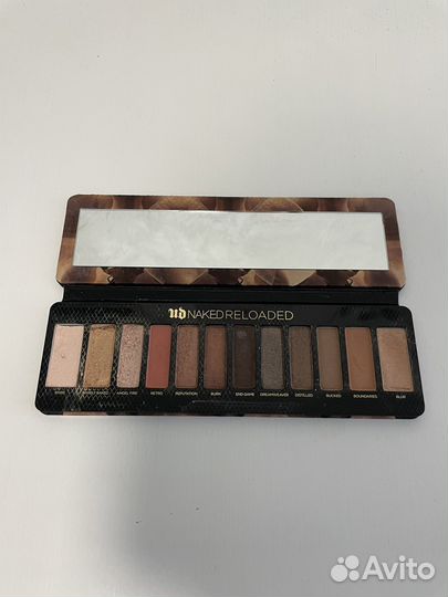 Палитра теней Urban decay naked reloaded