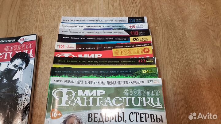 42 лучших номера журнала Мир Фантастики +Киберпанк