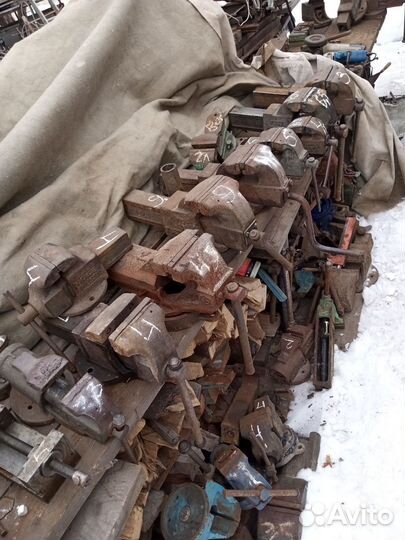 Тисы, тиски, запчасти от тисов