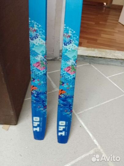 Горные лыжи детские комплект