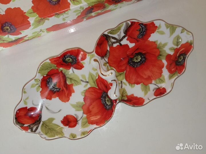 Менажница фарфор 