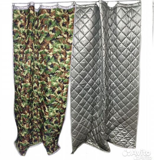 Новые утепленные шторы для гаража. Разные размеры