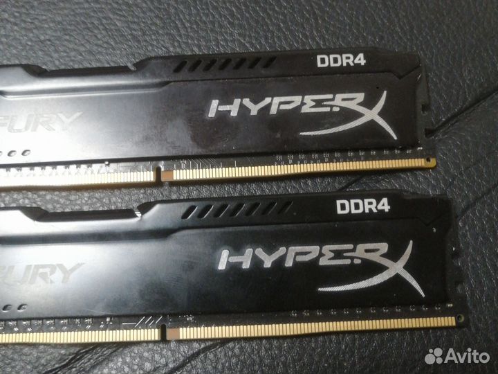 Оперативная память ddr4 hyperx fury 16gb