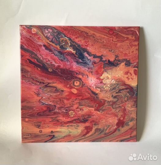 Карина интерьерная флюид арт 40х40см