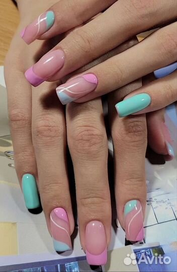 Маникюр * гель-лак * укрепление успей до повышения