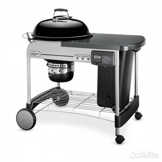 Угольный гриль Weber Performer Deluxe GBS 57 см черный