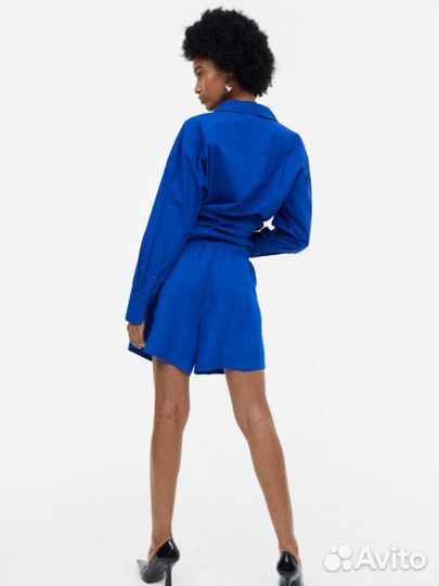 Льняные шорты