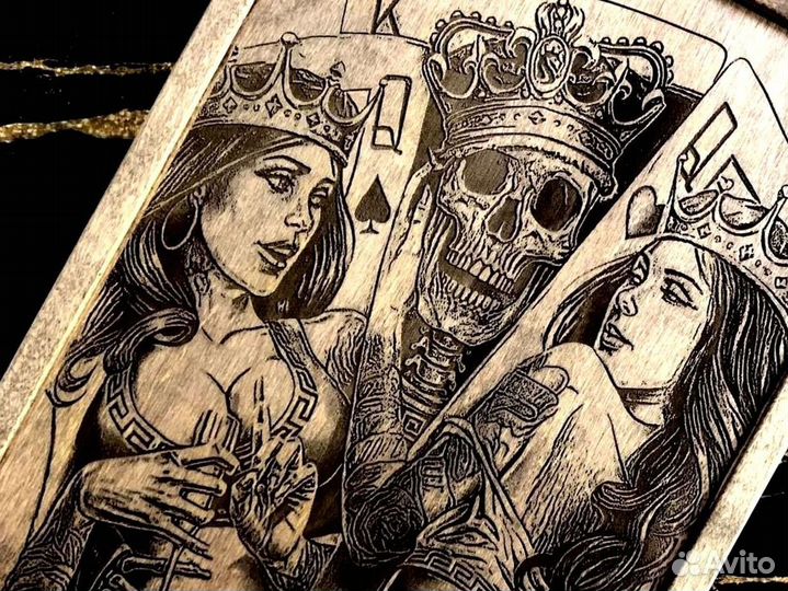 Нарды с индивидуальной гравировкой