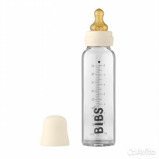 Бутылочка Bibs стеклянная