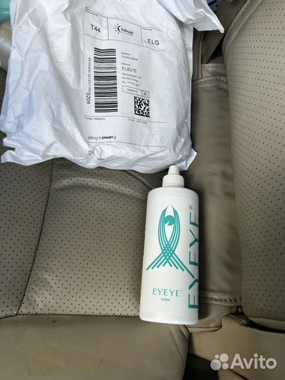Eyeye saline 360 мл. Раствор для линз