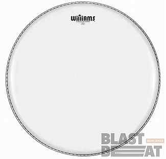 Пластик для барабана Williams 08" Белый Глянцевый