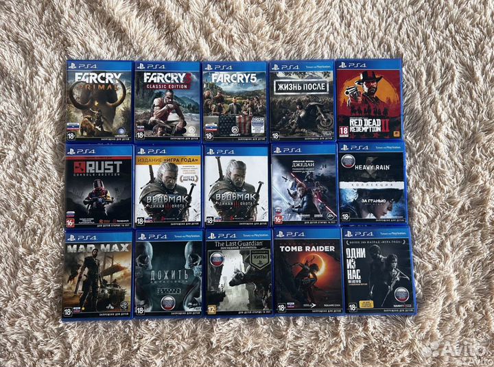 Игры на ps4 бу