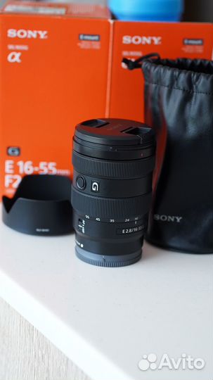 Объектив sony e 16-55 2.8