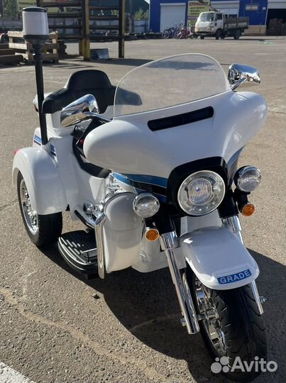 Детский электромотоцикл новый гарантия