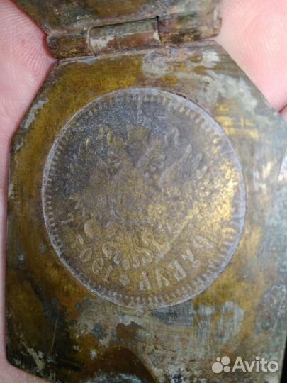 Форма штемпель для отливки царских монет