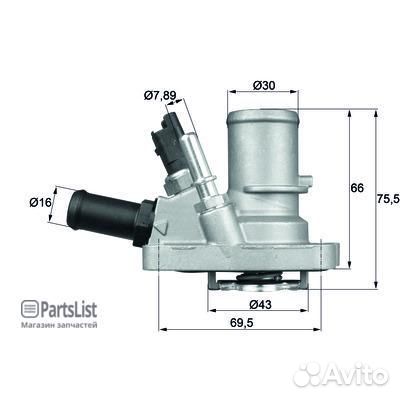 Mahle TI14488 Термостат