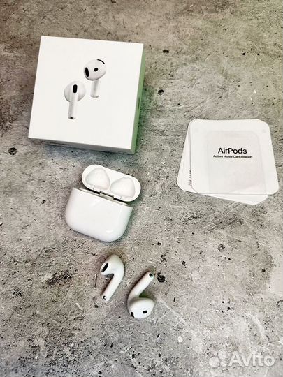 Airpods 4 с шумоподавлением