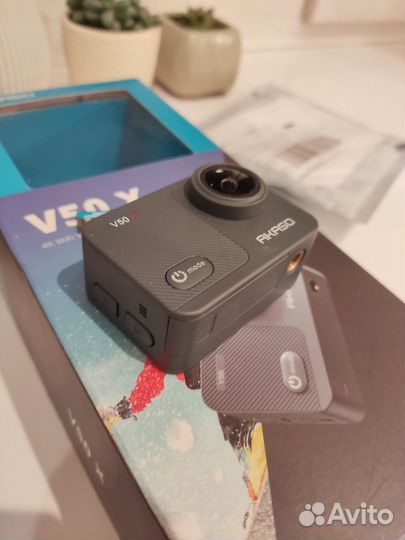 Экшн камера Akaso v50 x 4k