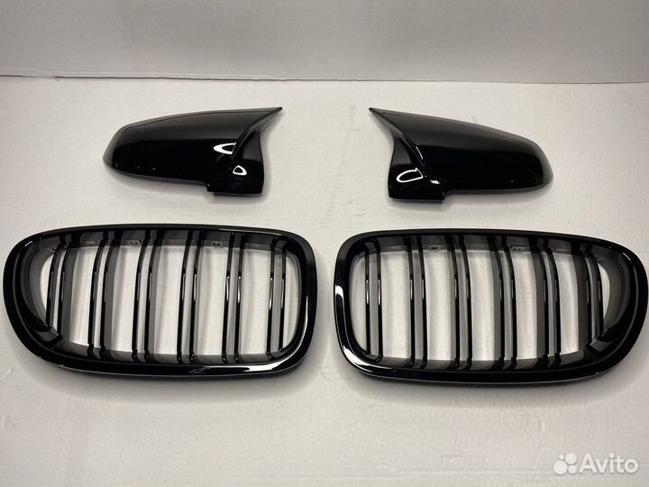 BMW 5 F10\F11 Mlook ноздри + крышки зеркал LCI