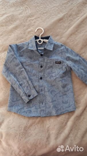 Рубашка для мальчика рост 116