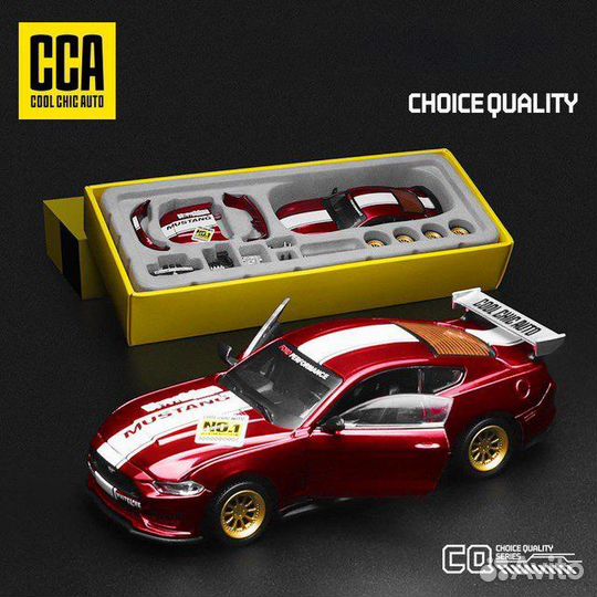 1/43 Машина 1/42 Ford mustang GT