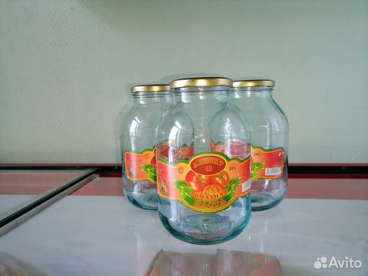 Стеклянные банки 2 литра