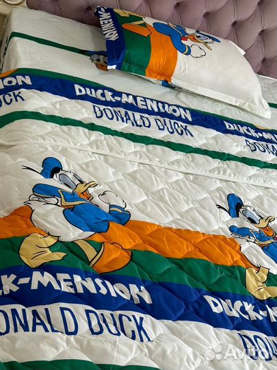 Белье постельное полуторка с одеялом