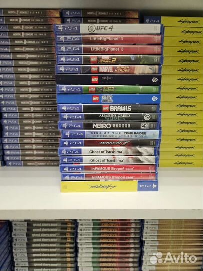 Игры оптом PS4 Лот 18 игр