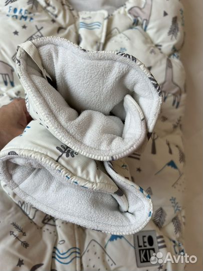 Leokid конверт и муфта - варежки